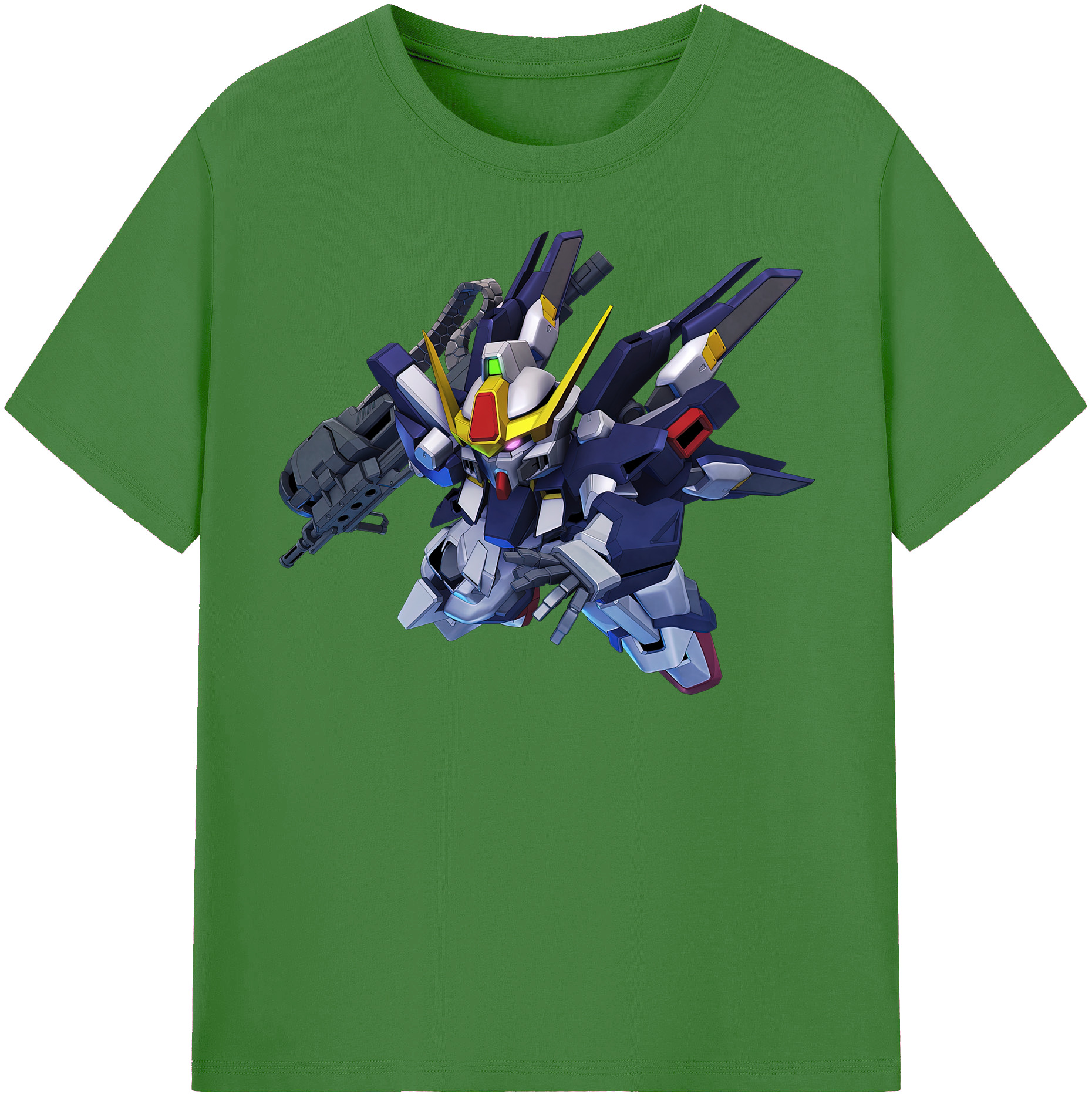 （画像用） 機動戦士ガンダム Mobile Suit Gundam レディースカジュアルプリントTシャツ（綿100％）